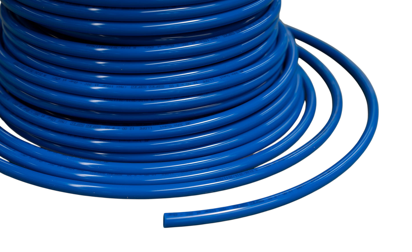 QC. blue hose (outside kitchen)