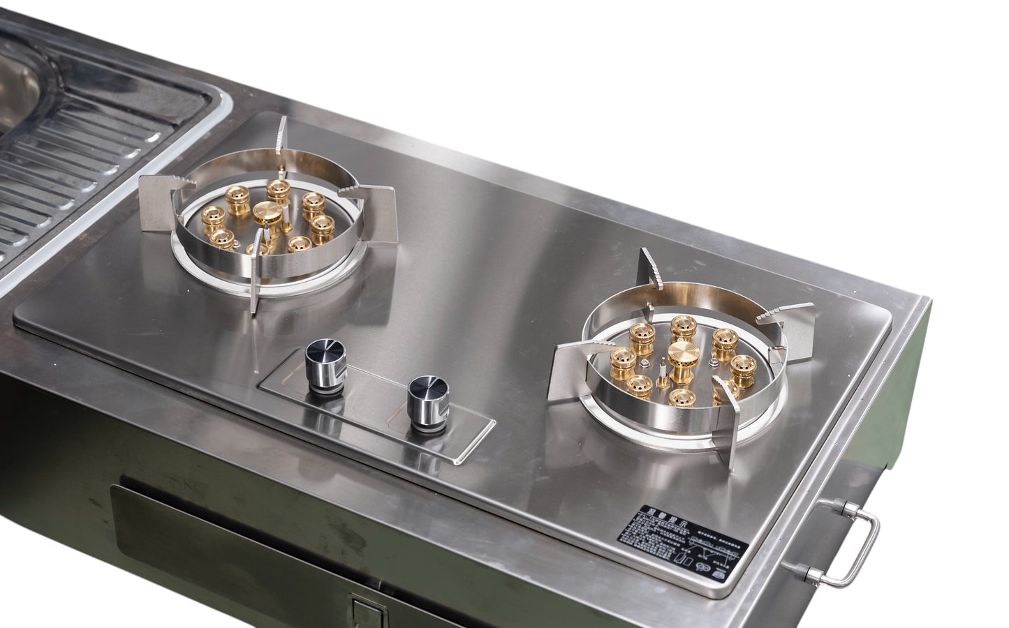 Complete External Kitchen - Upgraded 2 High BTU Burner