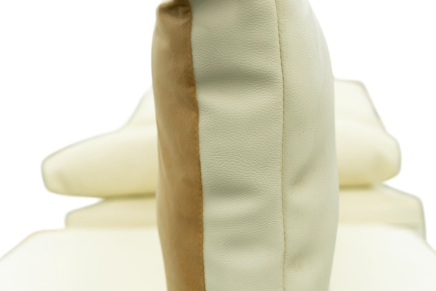 Seat Back Cushions - Beige / Leather