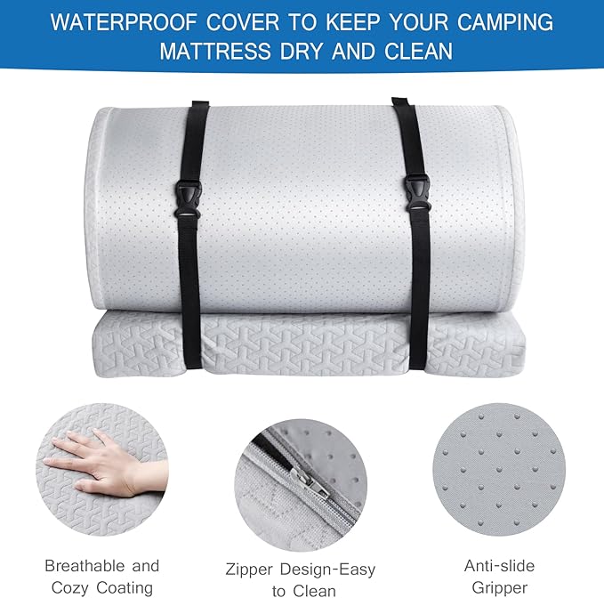 Memory Foam Camping Mattress Pad