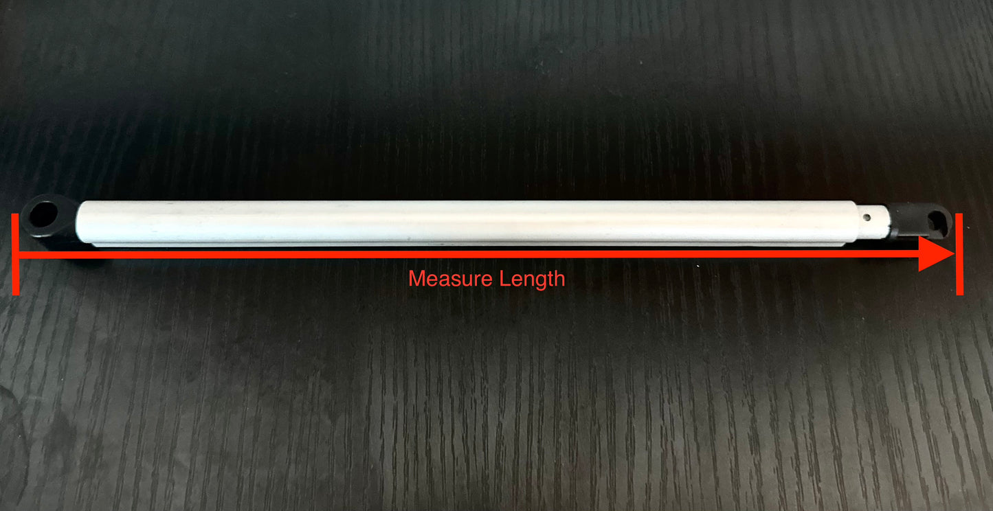 2 Window Struts for Dual Pane Windows