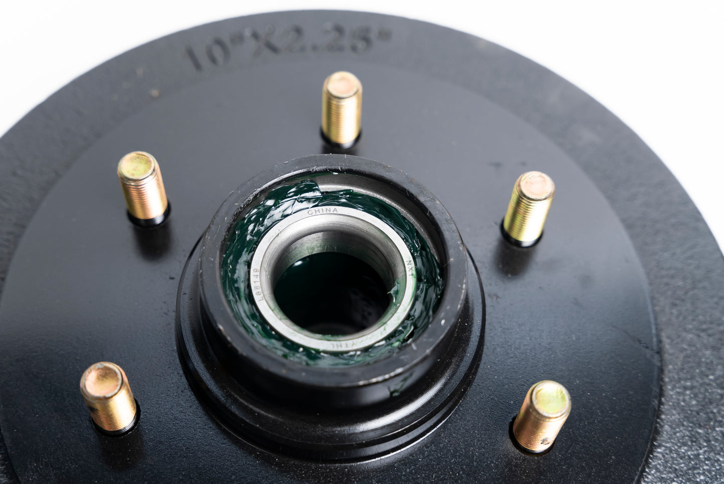 Brake Drum Hub (Come Fully Greased with Two bearings)