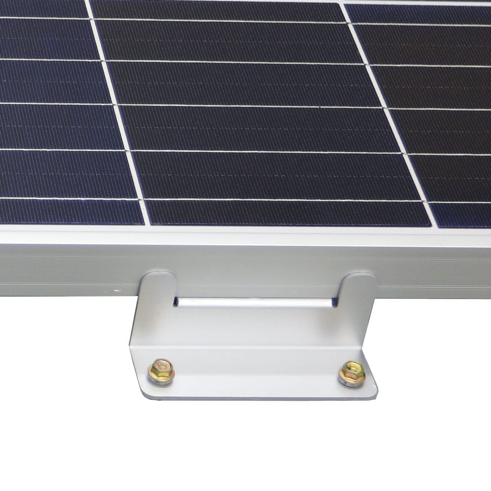 Solar Panel Z Bracket Mounting Kit 4 Piece Set – RVs, Boats, Vans