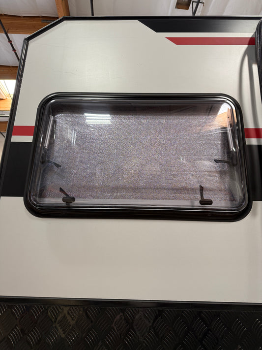 Blackseries Window (Include Window Shade) - 34 5/8 × 20 7/8 Inch + 2 Window Struts for Dual Pane Windows -8 Inch | Fits HQ21 | 2022 Model Or Newer