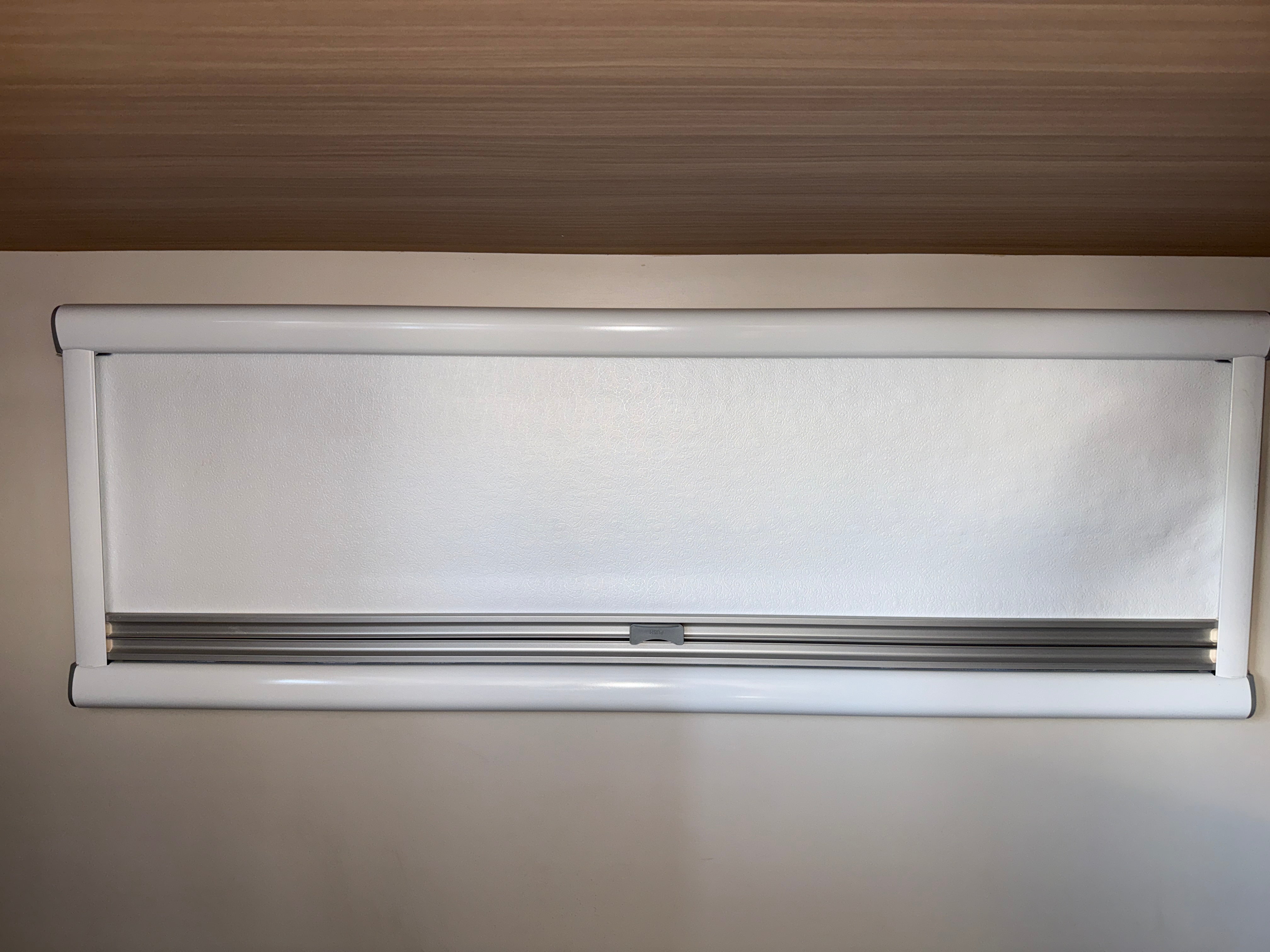 Blackseries Window (Include Window Shade) - 46 3/8 × 13 Inch + 2 Window Struts for Dual Pane Windows -6 Inch | Fits HQ17 | 2022 Model Or Newer