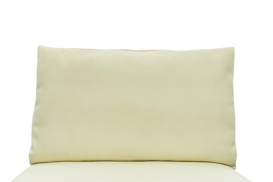 Seat Back Cushions - Beige / Leather
