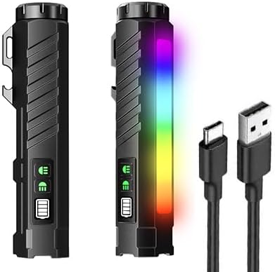 Rechargeable 10,000-Lumen Flashlight High-Lumen LED Tactical Flashlight Features 7 Modes and a Dual-Button Switch with Infrared Capability Ideal for Home Lighting and Camping scenarios。