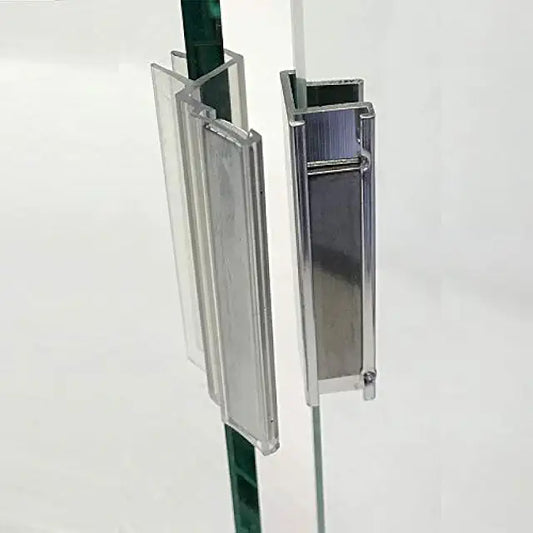 Shower Corner Door - Aluminum Latch