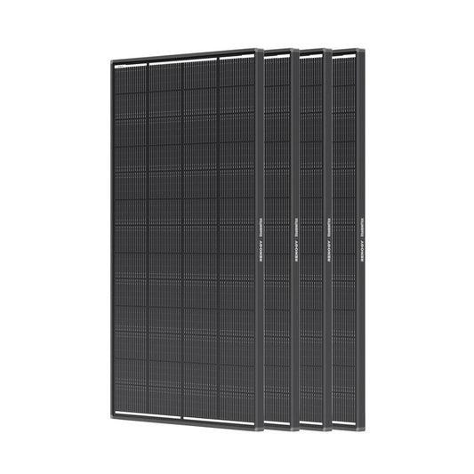 Upgrade-4Pcs 200W ShadowFlux™ Anti-Shading N-Type Solar Panel