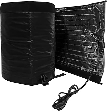 15FT Heated RV Sewer Hose Cover, Electrical Heated Sleeve of RV Sewer Hose Avoid Freezing at -20°F RV Heated Waste/Sewer Discharge Hose Rv Sewer Hose Storage Bag Packaging