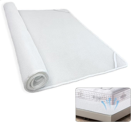 RV Accessories Mattress Underlay- Breathable 3D Mesh Fabric Ventilation Pad for Camper, Motorhome or Boat- Keeps Beds Dry by Promoting Airflow
