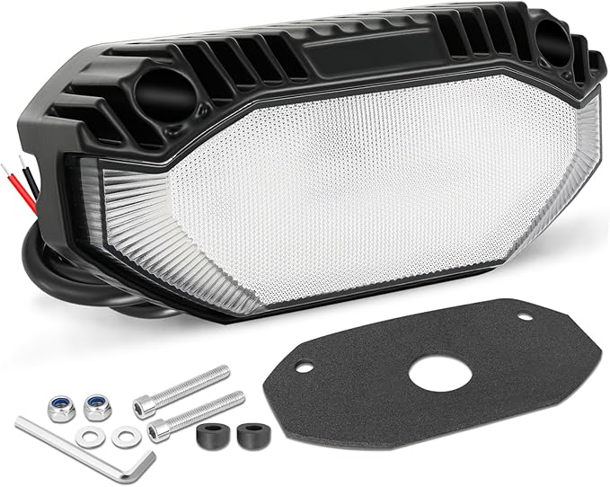 RV Lights Exterior 5 Inch RV Porch Light 12V Outdoor RV Lighting LED Scene Lights 5" Light Bar for Travel Trailers Camper Vans Tractor Cargo Motorhome Truck Marine