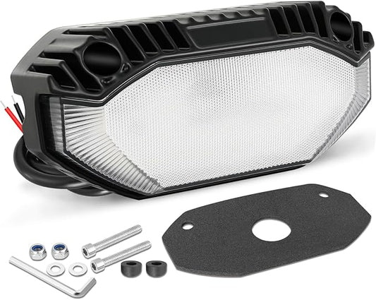 RV Lights Exterior 5 Inch RV Porch Light 12V Outdoor RV Lighting LED Scene Lights 5" Light Bar for Travel Trailers Camper Vans Tractor Cargo Motorhome Truck Marine