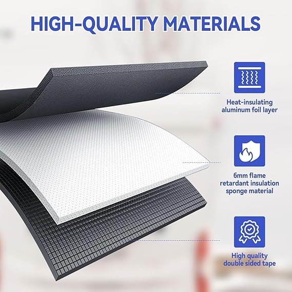 3Pcs 12" x 18" RV Tank Heater Pad with Automatic Thermostat, 120V RV Water Tank Heating Pad for Camper Trailer Motorhome RV Water Tank Winterizing