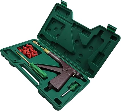 Tire Repair Kit Repair Tool/Tubeless Tire Plug Repair Kit/with Mushroom Plugs for Car/Motorcycle/Truck/SUV/RV