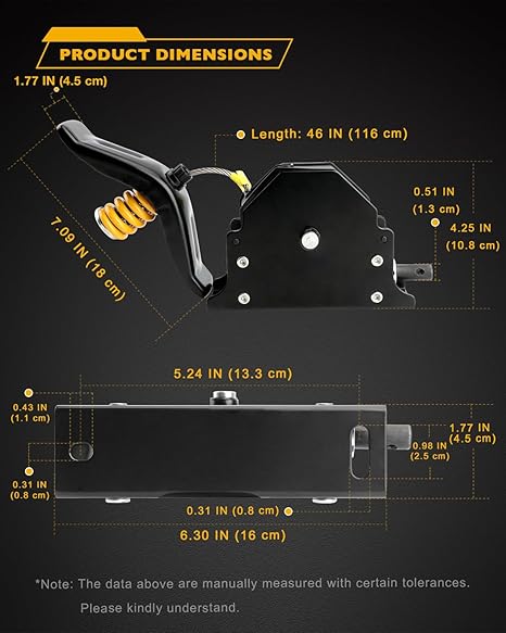 Spare Tire Hoist, Spare Tire Winch Carrier, Compatible with RVs Trailers Trucks Motorhomes, Spare Tyre Holder with Offset Cable, Spare Wheel Towing Winch, Spare Tire Lift Assembly, LC159056, 159056