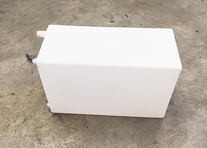 A 10 Gallon RV Fresh/Gray Water Tank - 17" x 14" x 10" - BPA Free (10 Gallon)