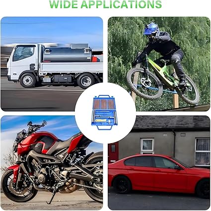 22pcs Tire Repair Kit, Heavy Duty Tire Plug Kit, Heavy Duty Tire Repair Tools & Tire Repair Set for Car, Truck, ATV, RV, SUV,Lawn Mower,Motorcycle,Tractor, Trailer