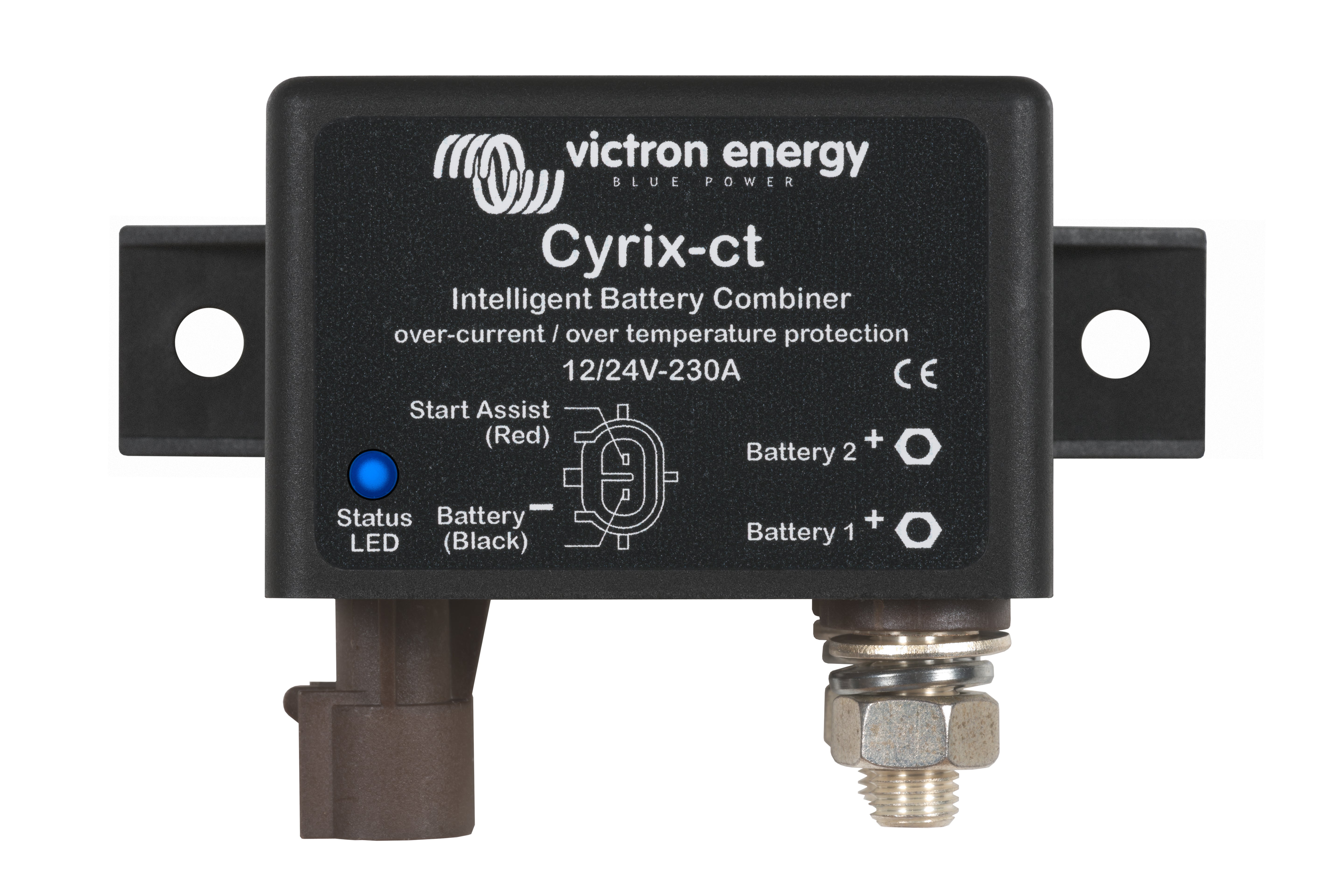 Cyrix-ct intelligent combiner | Cyrix-ct 12/24V-120A Battery combiner kit - Microprocessor controlled battery combiner/isolators