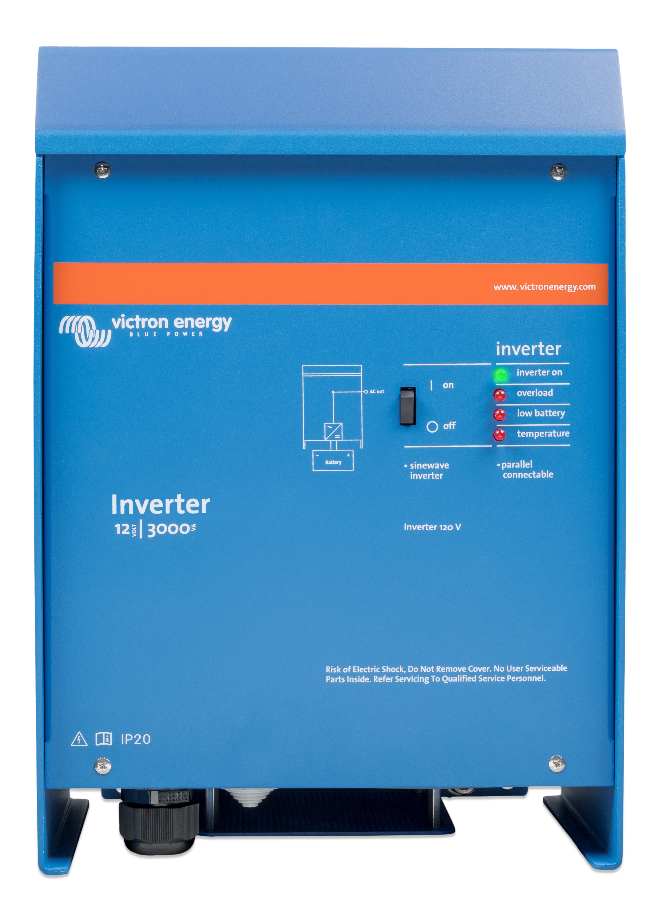 Victron Energy - Inverter 12/3000 & Inverter 24/3000 | 120VAC/60Hz Sinewave