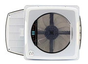 Carbonogy 12V RV Roof Vent Fan with Remote and Rain Cover