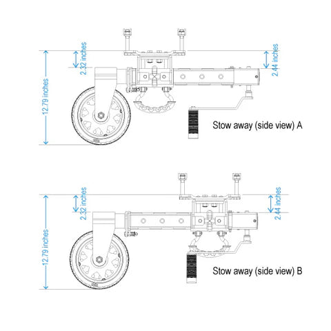 Ark Corporation XO500 Black Edition Trailer Jack