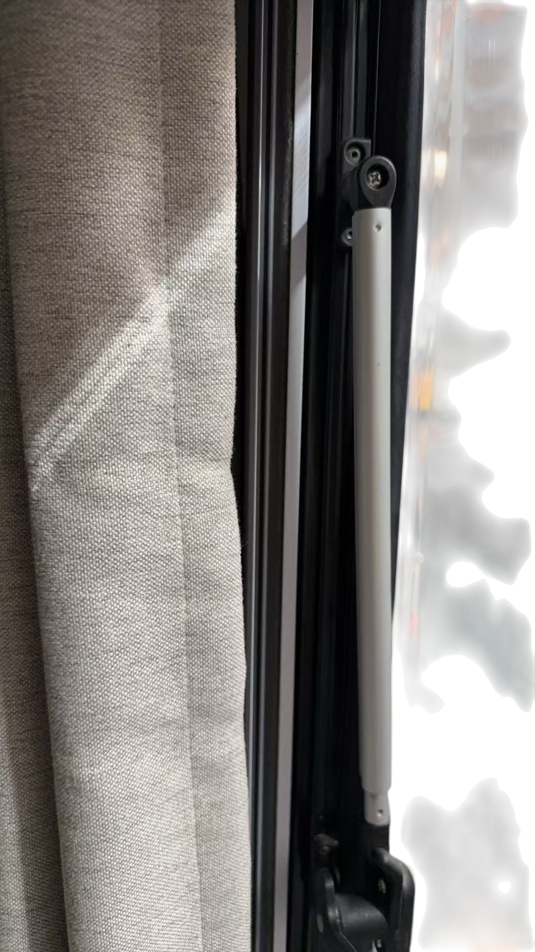 Blackseries Window (Include Window Shade) - 38.5 × 30 7/8 Inch + 2 Window Struts for Dual Pane Windows -11 Inch | Fits HQ17 | 2022 Model Or Newer